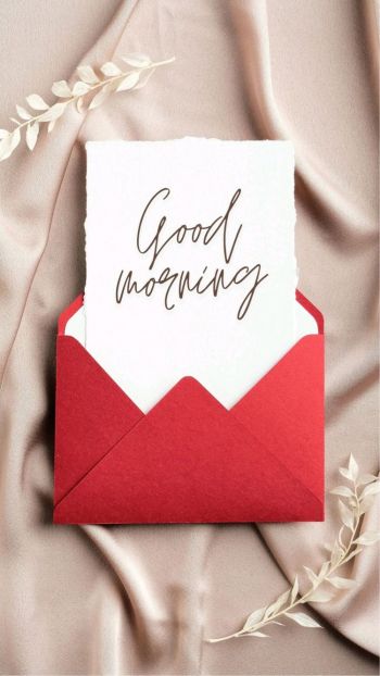 Good Morning Card