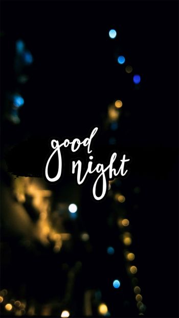 good night image