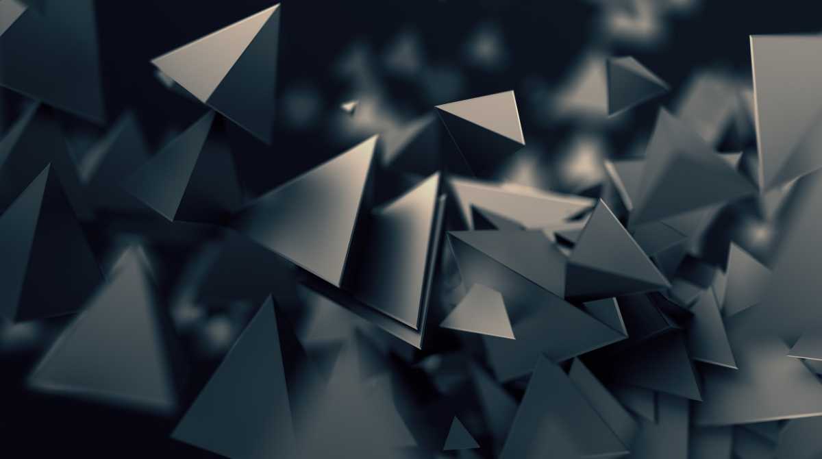 black wallpaper