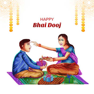 Happy bhai dooj image
