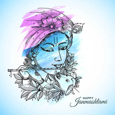 Krishna Janmashtami image