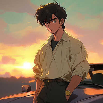 anime boy dp