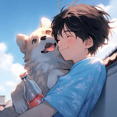 anime boy dp