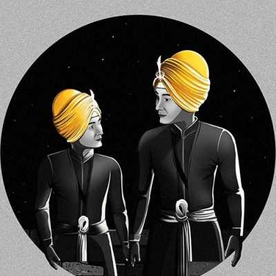 Speed Drawing(part 1)- chote sahibzaade - YouTube