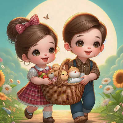 cute dp image