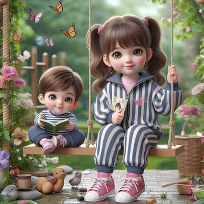 cute dp image