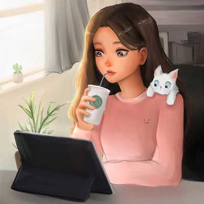 cute girl dp image