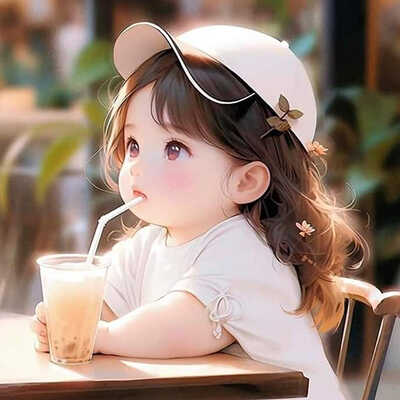cute girl dp image