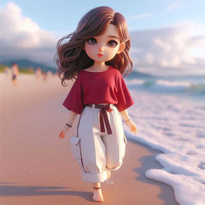 cute girl dp image