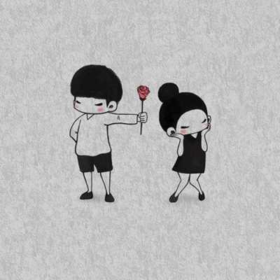 cute love dp image