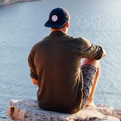 Alone boy