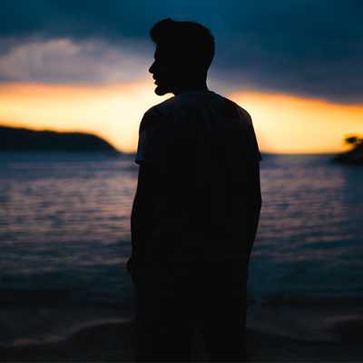 Alone boy