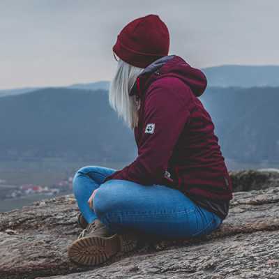 alone girl