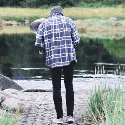 Alone boy dp
