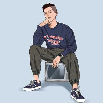 Alone boy