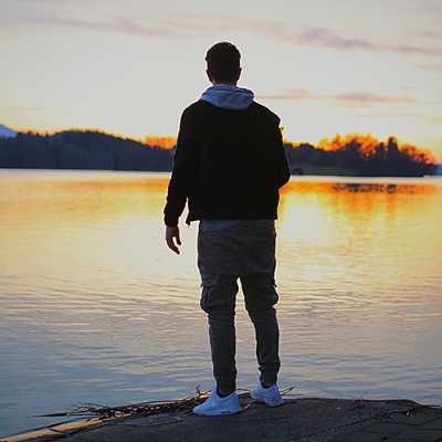 Alone boy dp