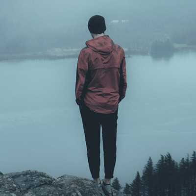 Alone boy
