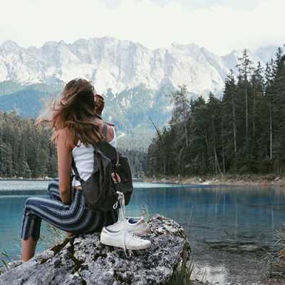 alone girl