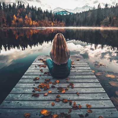 alone girl