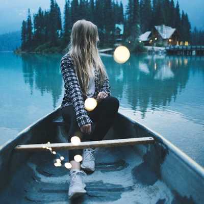alone girl