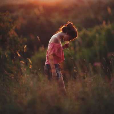 alone girl
