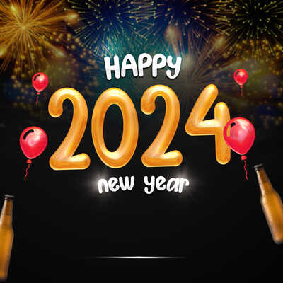 happy new year 2024