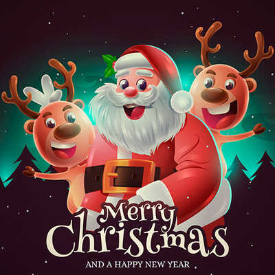merry christmas dp image