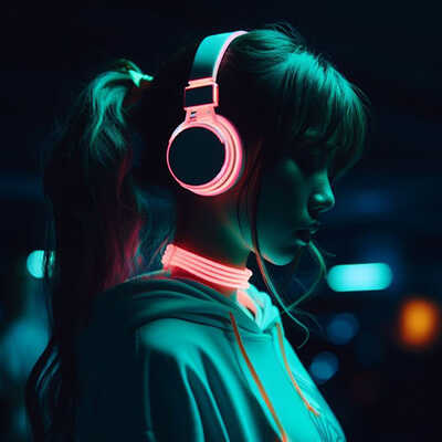 music girl dp image