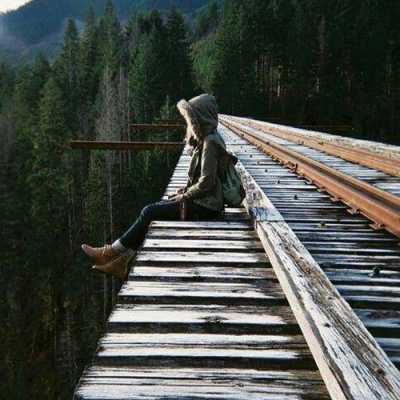 alone girl