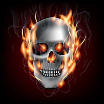 skull  Whatsapp dp image