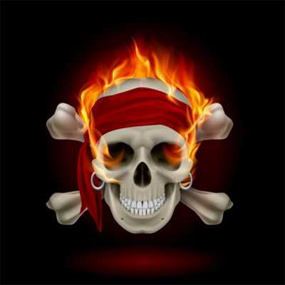 skull  Whatsapp dp image