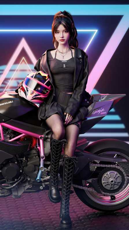 Girl mobile wallpaper