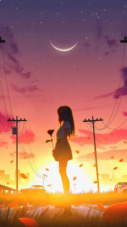Girl mobile wallpaper