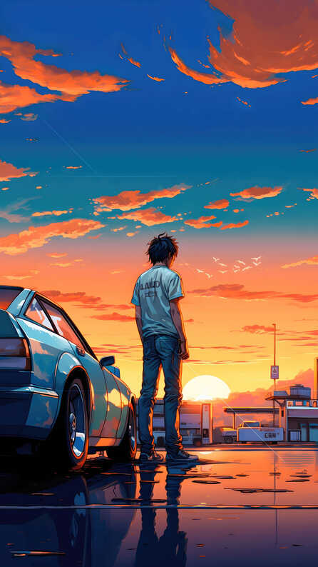 alone boy mobile wallpaper