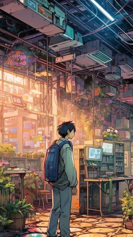 alone boy mobile wallpaper