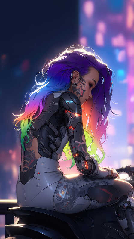 alone girl mobile wallpaper