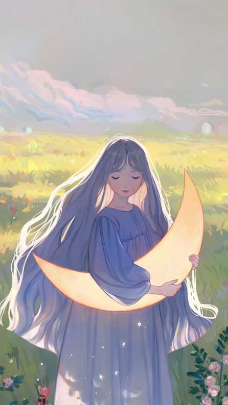 anime girl mobile wallpaper