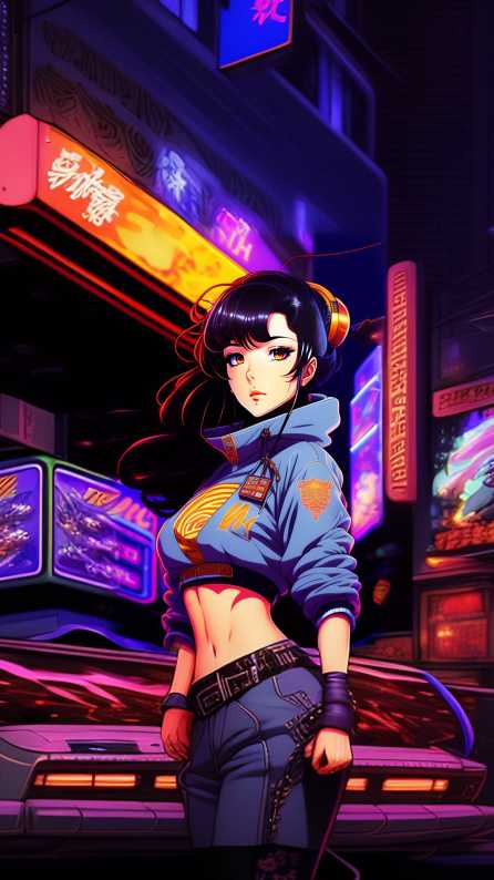 anime girl mobile wallpaper