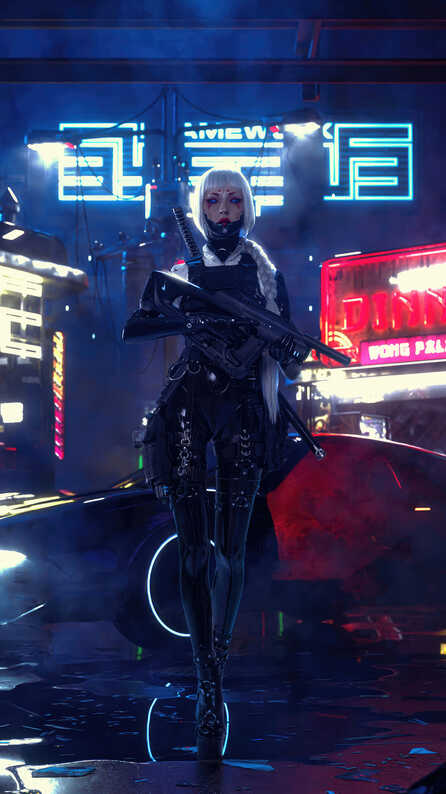 anime girl mobile wallpaper