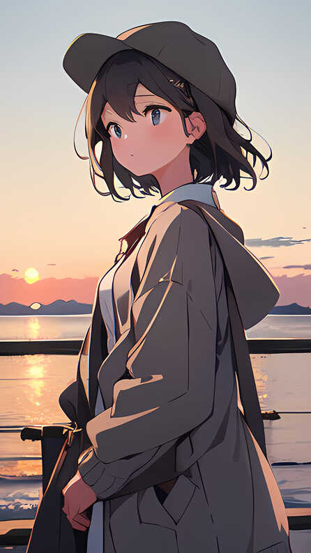 anime girl mobile wallpaper