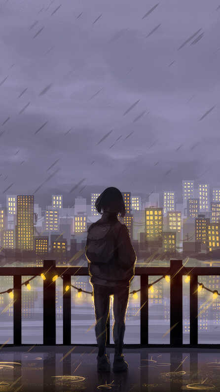 anime girl mobile wallpaper