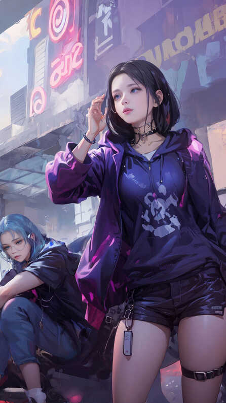 anime girl mobile wallpaper