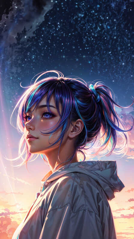 anime girl mobile wallpaper