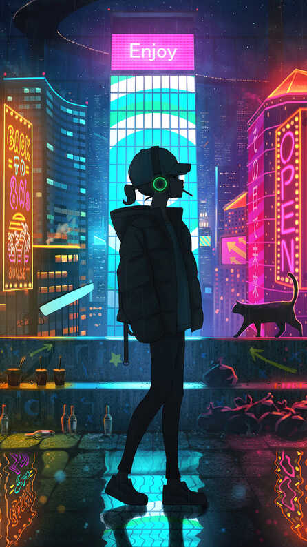 anime girl mobile wallpaper