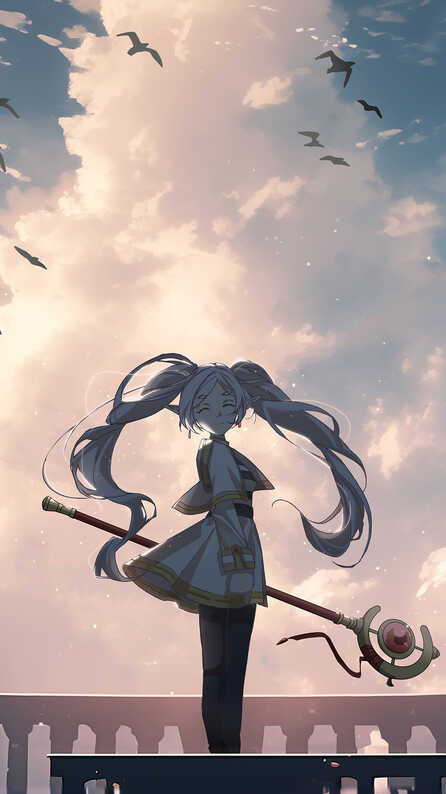 anime girl mobile wallpaper