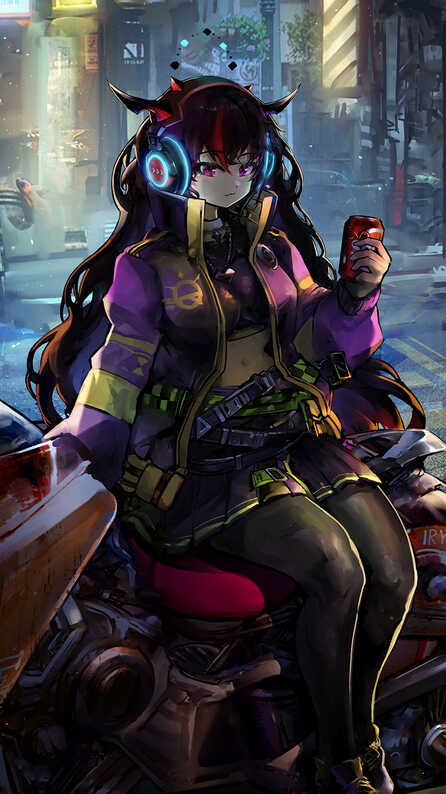 anime girl mobile wallpaper