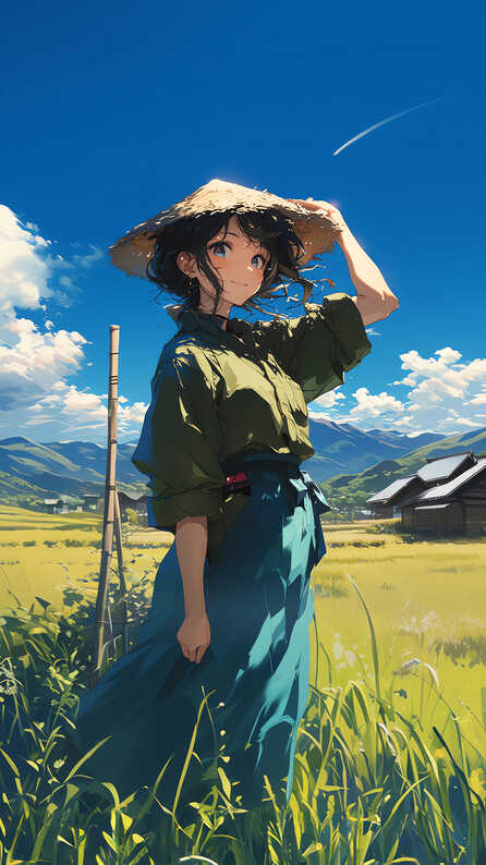 anime girl mobile wallpaper