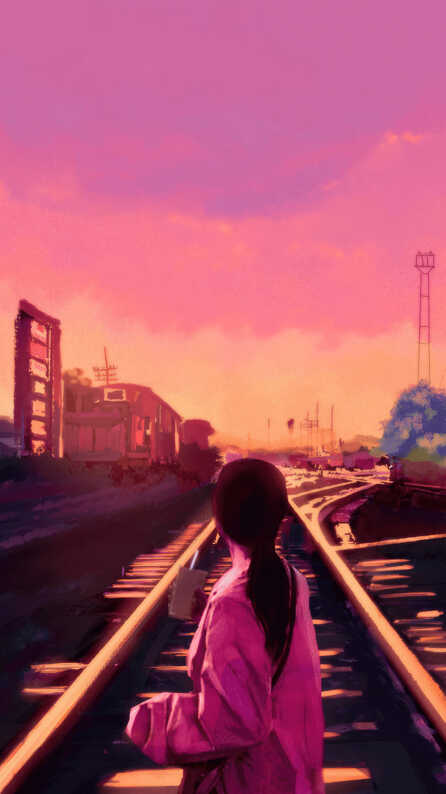 anime girl mobile wallpaper