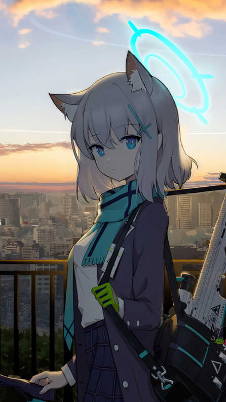 anime girl mobile wallpaper