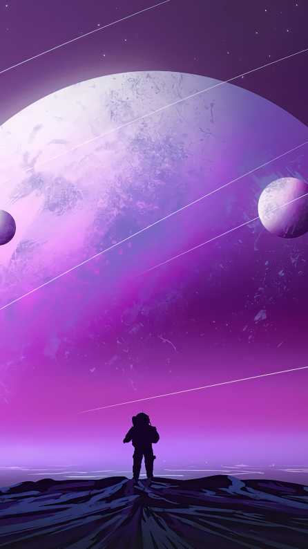 astronaut mobile wallpaper